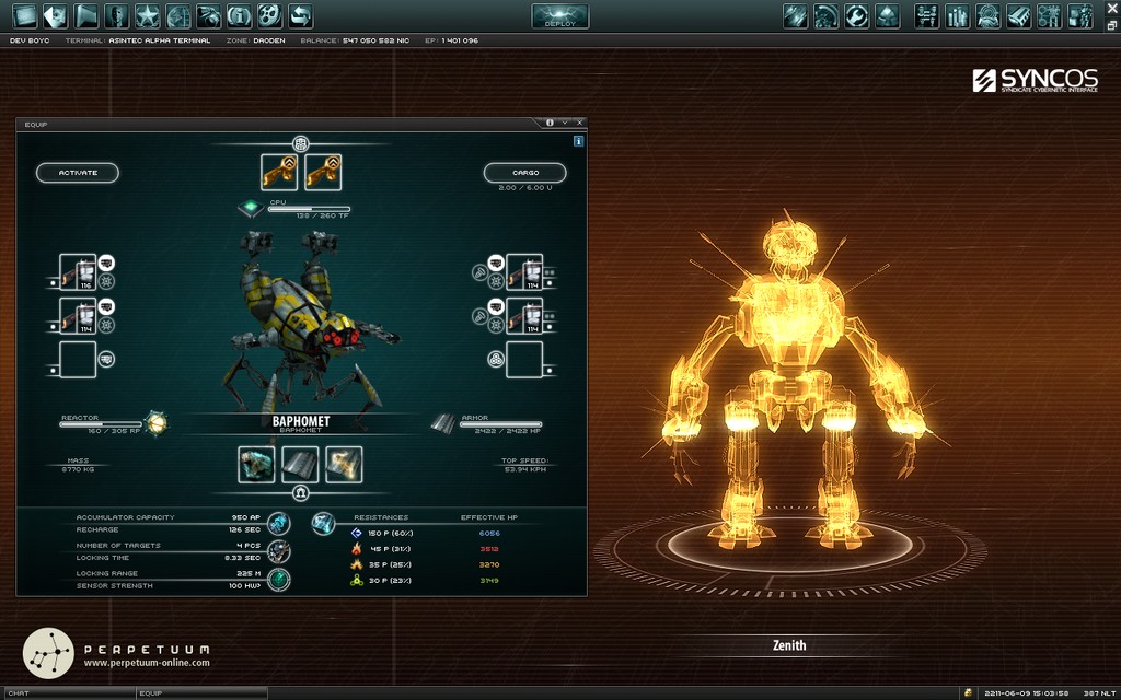 Game Review: Perpetuum Online