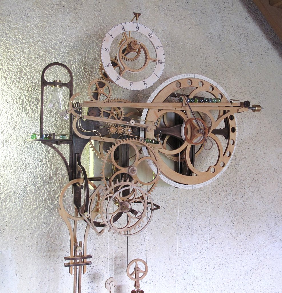 Scroll Saw and MLT-13 Wooden Clock
