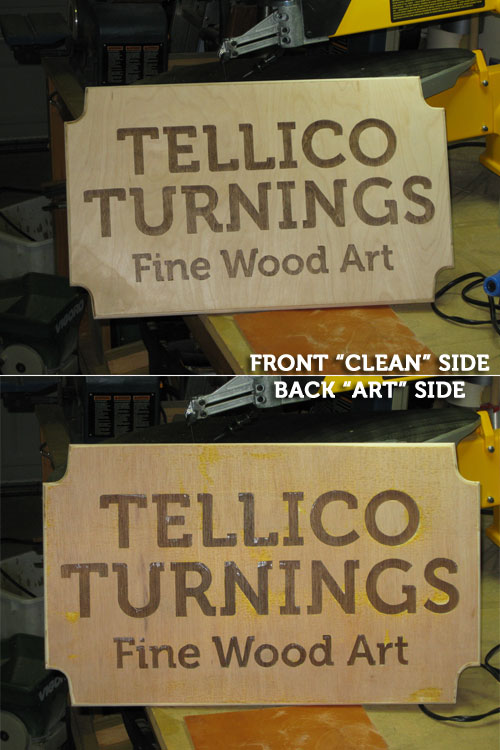 Tellico Turnings Sign