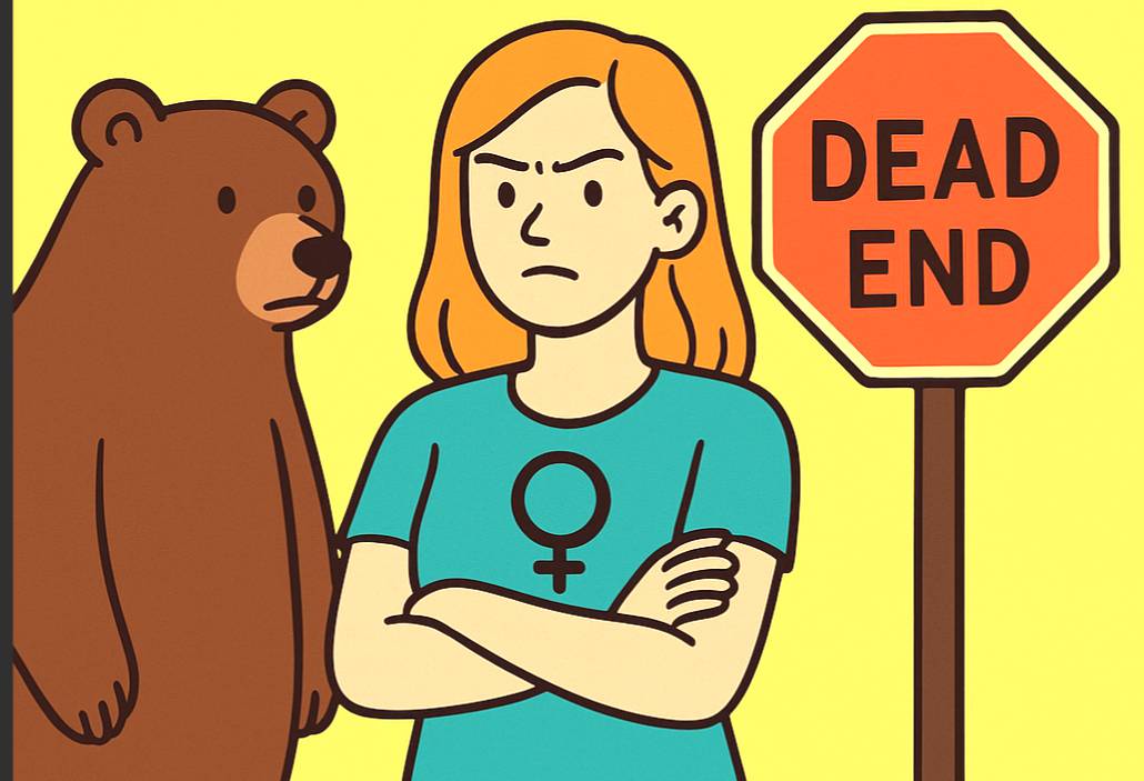 The Bear or the Man: Feminism Is Destroying Women