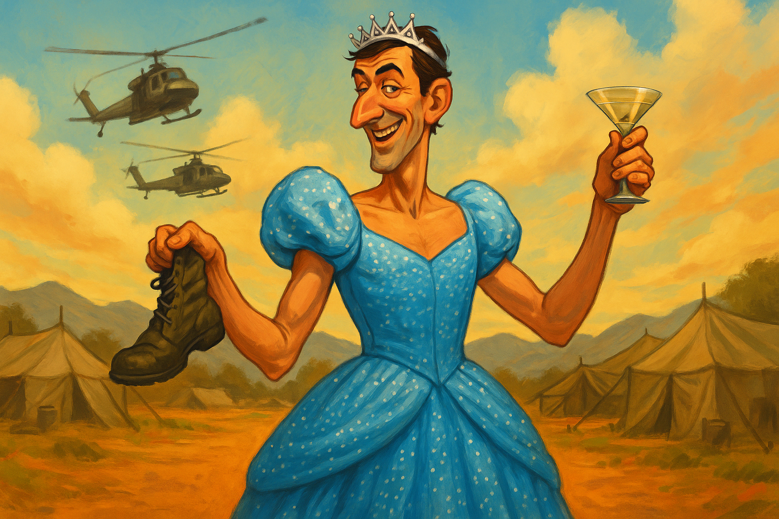 Real Disney Princess: Max Klinger Wears the Crown