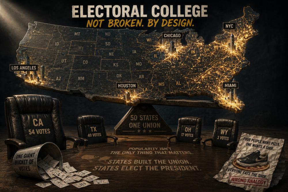 The Electoral College Isn't Broken. You Just Don't Understand What It's For.