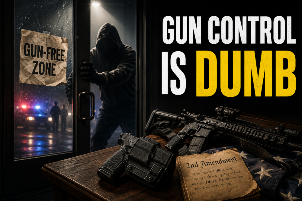 Gun Control Is the Fantasy of People Who Think Criminals Obey Signs