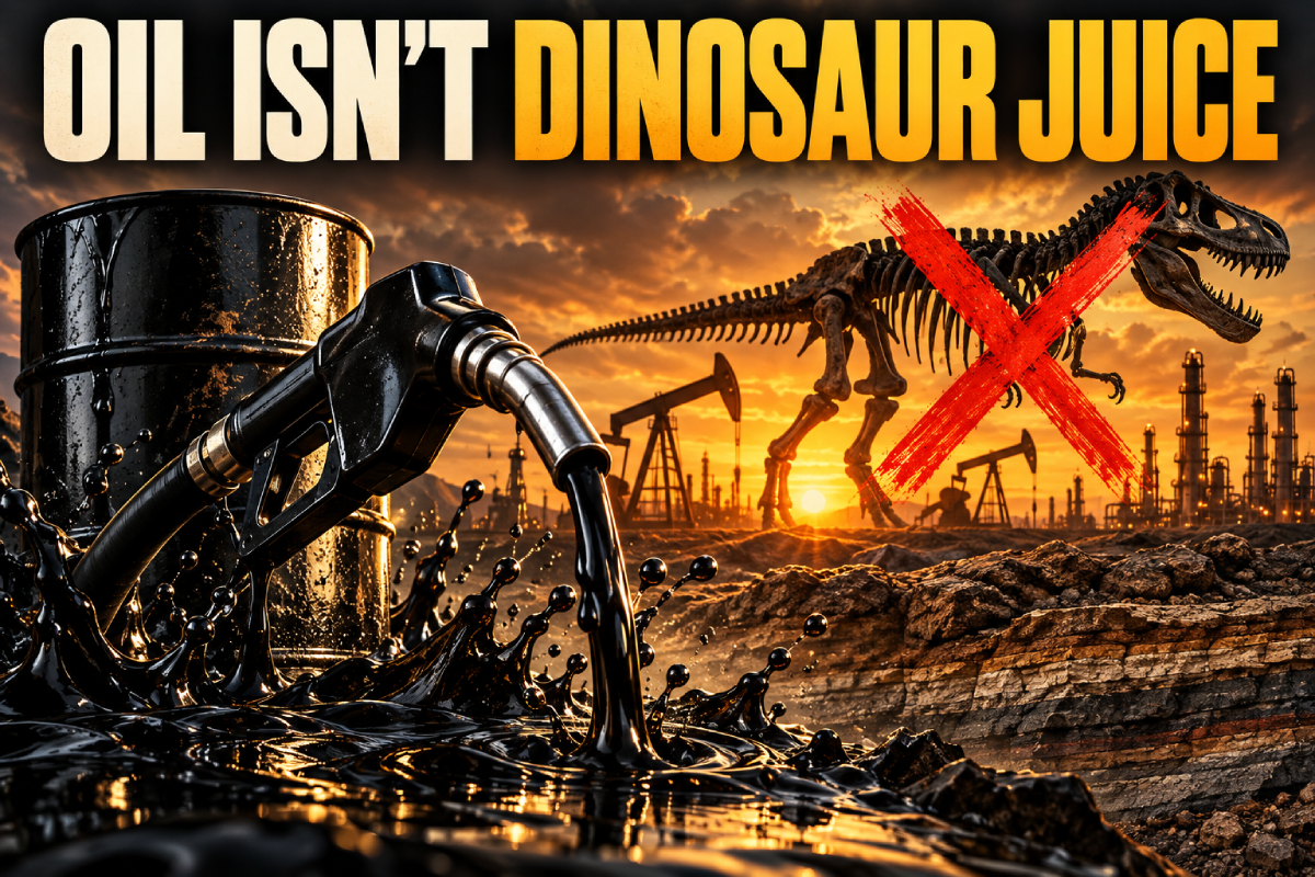 Oil Isn't Dinosaur Juice