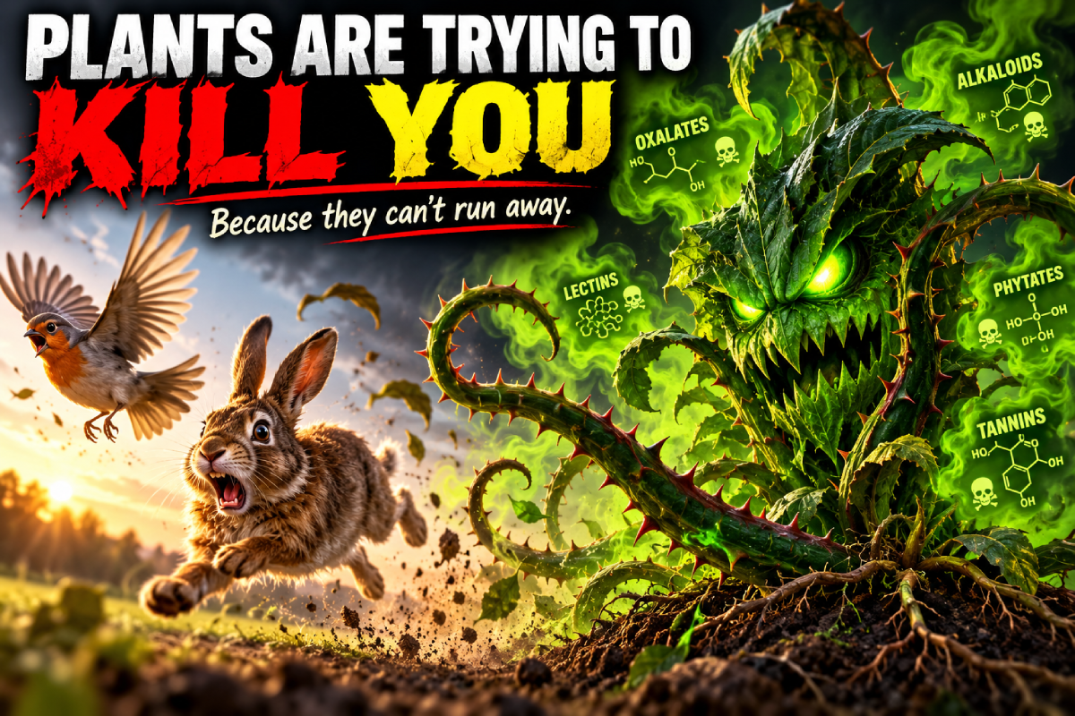 Plants Are Trying to Kill You