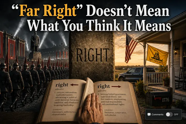 "Far Right" Does Not Mean What You Think It Means