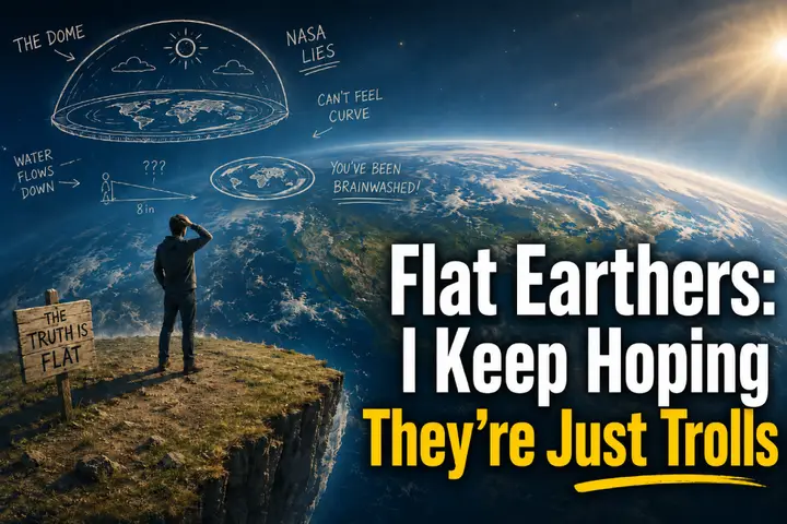 Flat Earthers: I keep hoping they're just trolls