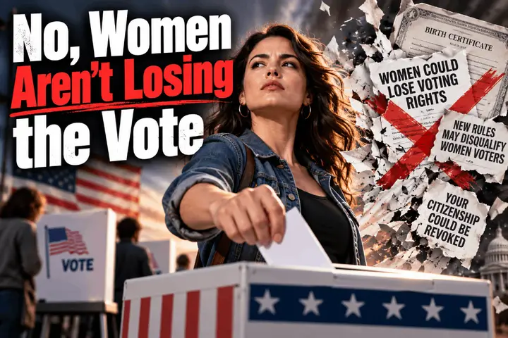 No, Women Aren't Losing the Vote