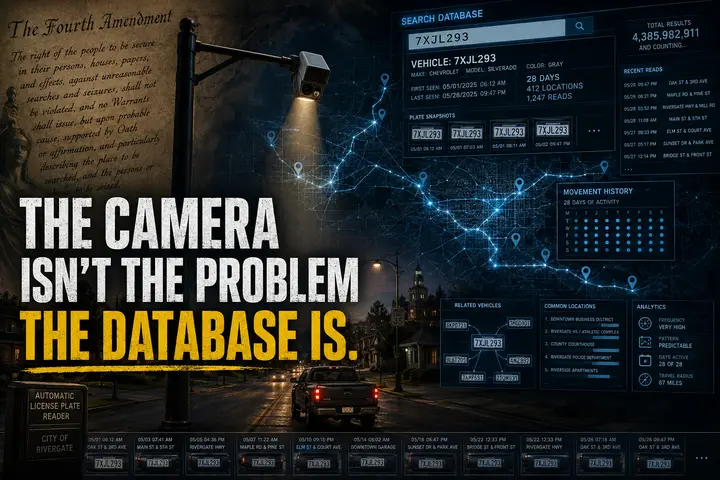 The Camera Isn't the Problem. The Database Is.