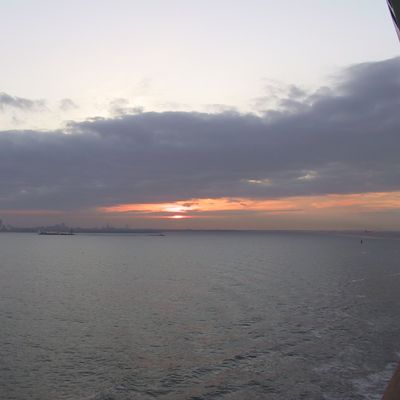Under way -- Leaving the Channel — 025