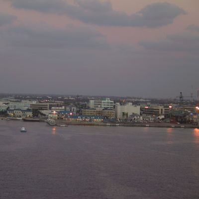 Under way -- Leaving Cayman — 097